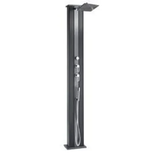 CABESTO - Dada Straight Hybrid Outdoor Shower with Foot Rinse product image