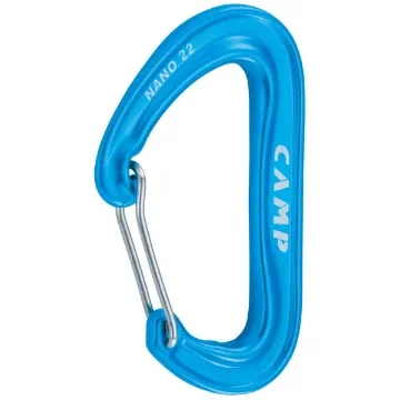 Camp - Nano 22 Blue Right Finger Carabiner - Ultra-Lightweight product image