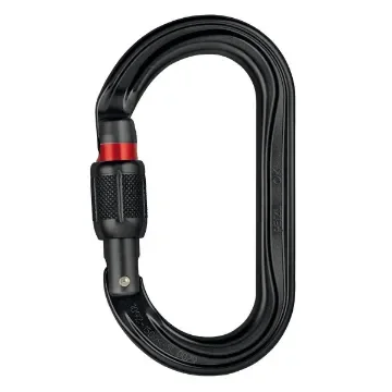 Petzl - OK Screw-Lock Black Carabiner - M33A SLN product image