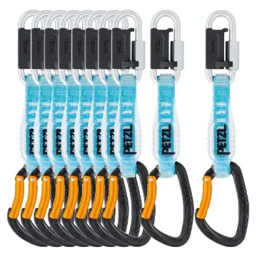 Petzl - Djinn Steel Axess Quickdraws Pack of 10 - M060EA00 product image
