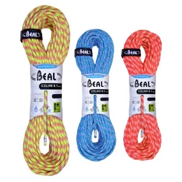 BEAL - Ice Line 8.1mm Unicore Golden Dry Climbing Rope - BC081I.60GD.A product image