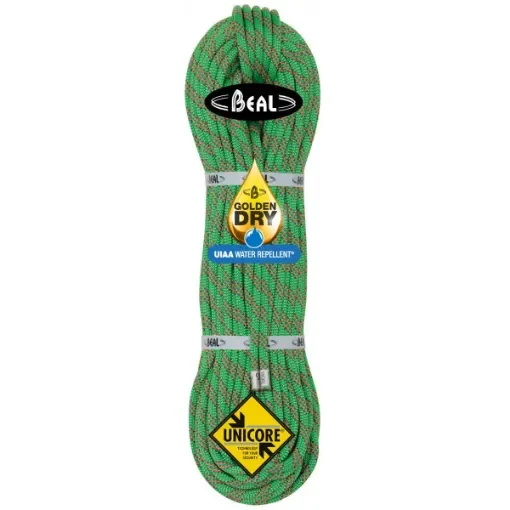 BEAL - Cobra II 8.6mm Unicore Golden Dry Rope - BC086C.50.A product image