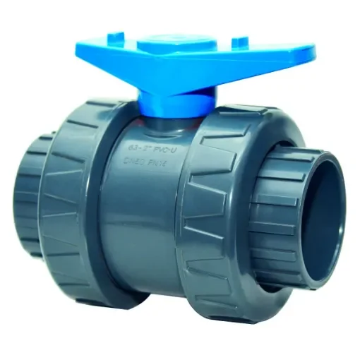 INTERPLAST - Double Union Female Valve Ø50 - VAC50 product image