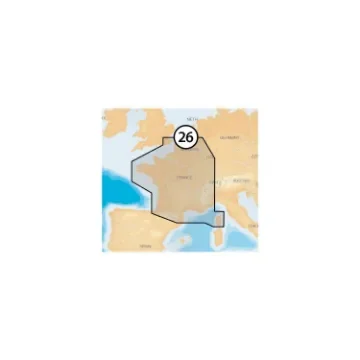 Navionics - Marine Chart for France & Corsica - 26G product image