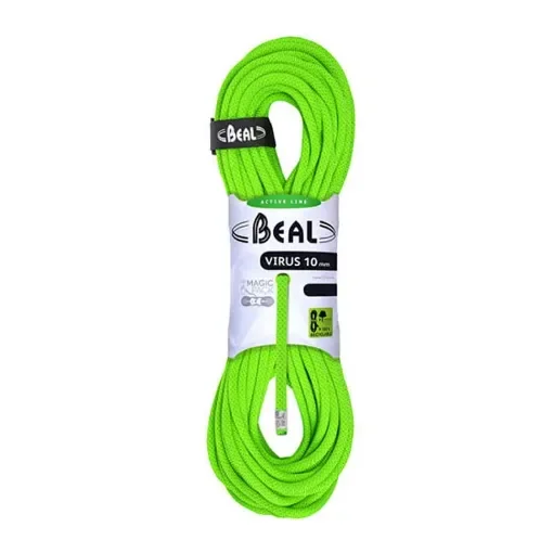 BEAL - Virus 10mm Dynamic Climbing Rope - BC100V.70.P/BC100V.70.G product image