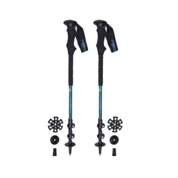 Frendo - Light Blue Eden Walking Stick Pair - Lightweight Trekking Poles product image