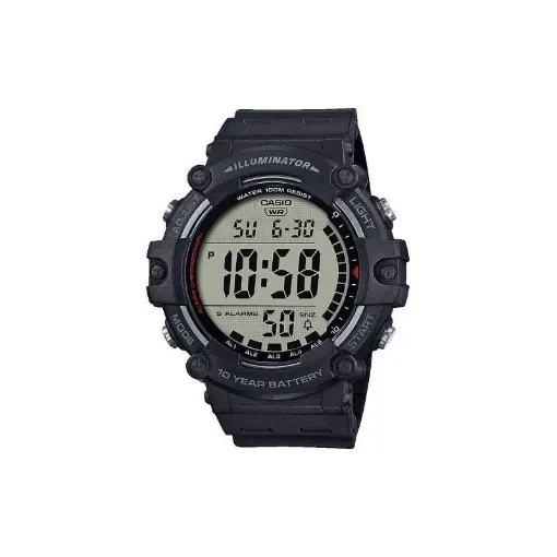 CASIO - Digital Men's Watch with LED Light - AE-1500WH-1AVEF product image