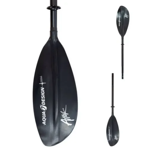 Aquadesign - ATTAK 2-Piece Kayak Paddle with Adjustable Feather - PA4062 product image
