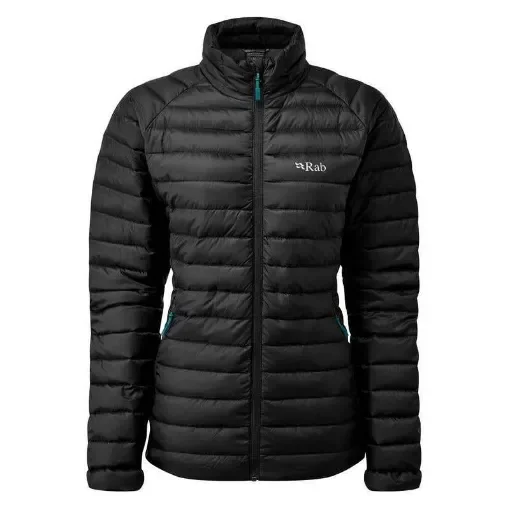 RAB - Women's Microlight Down Jacket - Black - QDB-17-BL product image