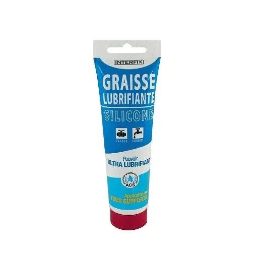 INTERPLAST - Transparent Silicone Lubricating Grease - 125g product image