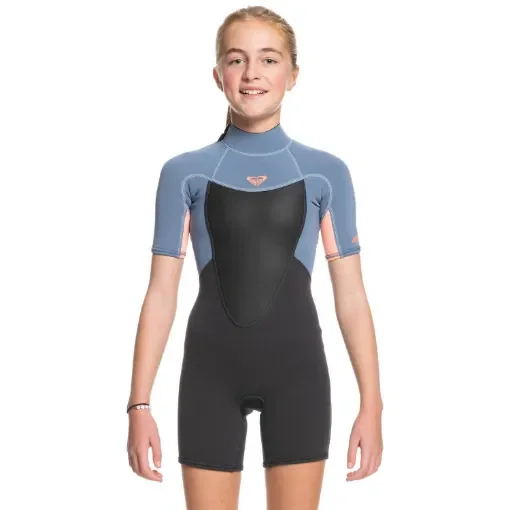 Roxy - 2/2mm Prologue Back Zip Shorty Wetsuit for Girls - ERGW503008 product image