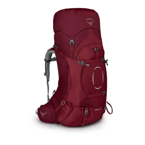 OSPREY - Ariel 55 Women's Backpacking Pack - 10002886 (Claret Red, WXS/S) product image