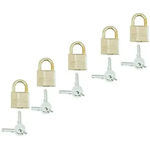 Divers - Set of 5 Brass Padlocks 40mm - Cabesto product image