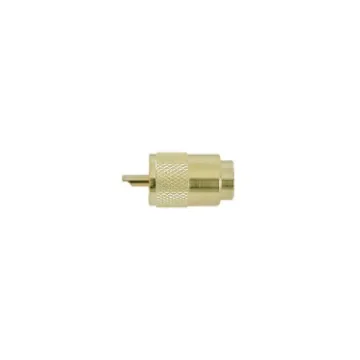 EUROMARINE - PL 259 Male Connector - 24-Carat Gold-Plated - EU-000450 product image