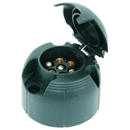 EUROMARINE 7-Pin Plastic Socket - VDM 000801 product image