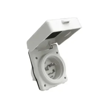 Hubbell - Marine Grade Twist-Lock Hull Inlet 16A 230V - HBL316NM product image