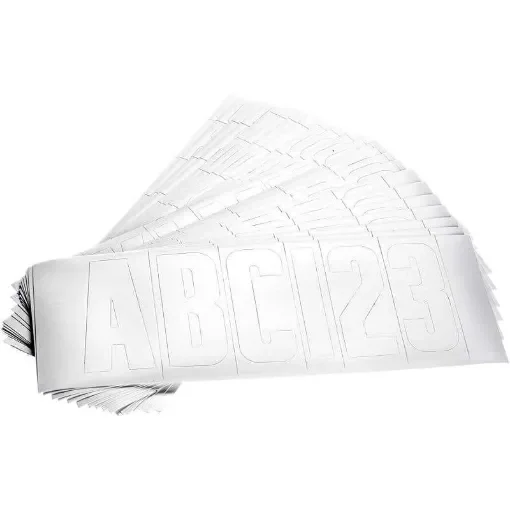 Attwood - Boat Registration Letter and Number Kit - 14141-7 (White) product image