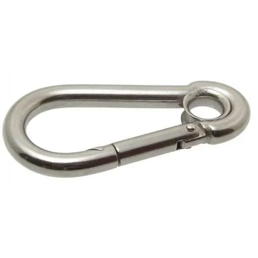 CABESTO - Stainless Steel Carabiner for Firefighting - A4 Grade product image