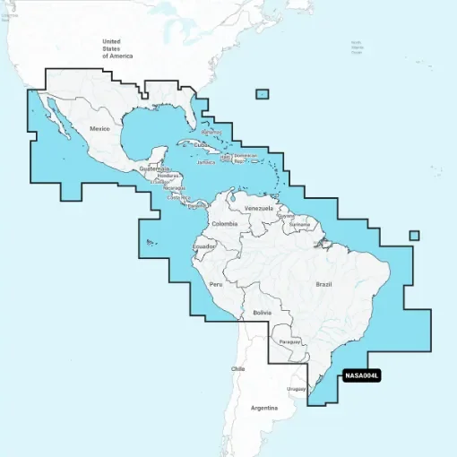 Navionics - Marine Navigation Chart for Mexico & Caribbean - 010-C1364-30 product image