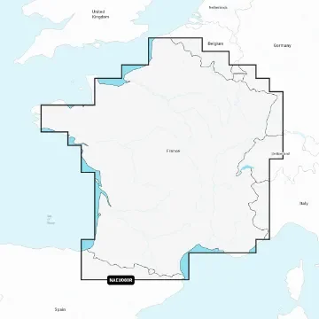 Navionics - Digital Chart for France Inland Waters - NAEU080R product image