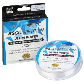 Sunset - Fil Sunset RS Competition Ultra Power Monofilament Line 250m - STSLJ48050.27 product image