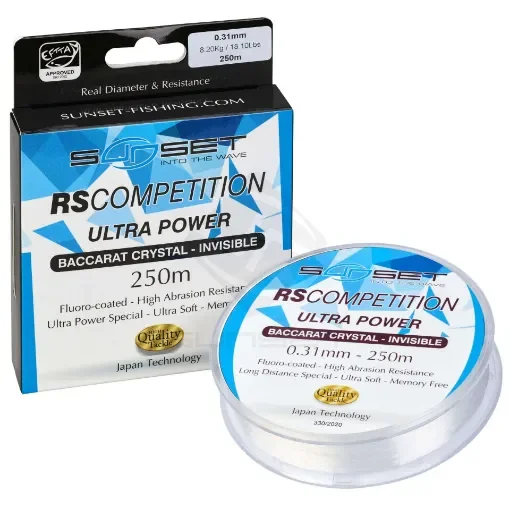 Sunset - Fil Sunset RS Competition Ultra Power Monofilament Line 250m - STSLJ48050.27 product image