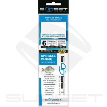 Sunset - BDL Boat RS Competition Fluorocarbon Rig 160cm product image
