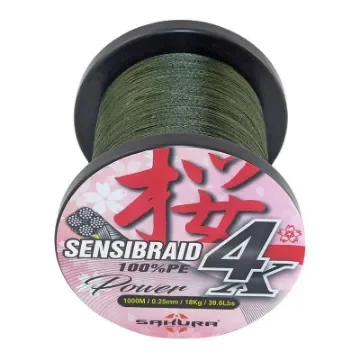 Sakura - Sensibraid 8X Braid Fishing Line 150m - SAPLE40030.06-CHA product image