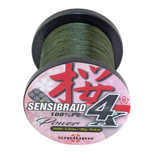 Sakura - Sensibraid 8X Braid Fishing Line 150m - SAPLE40030.06-CHA product image