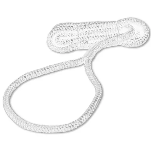 Osculati - White Polyester Double Braid Fender Line - 06.444.51 product image