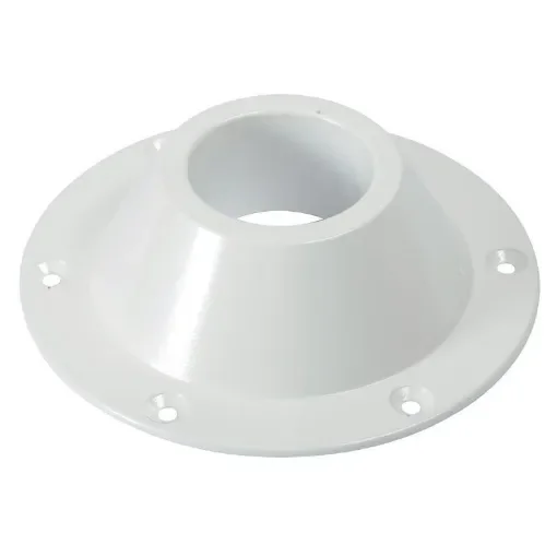 Osculati - White Aluminium Replacement Base for Table Legs Ø 60 - 48.416.13 product image