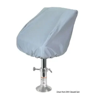 Osculati - Single Seat Grey Cover with Waterproof Coating - 48.688.01 product image
