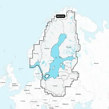 Navionics - EU644L Baltic Sea Chart - 010-C1352-30 product image