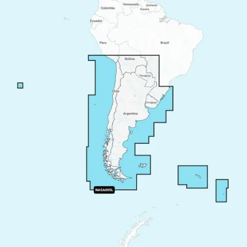 Navionics - Marine Mapping Chart for Chile, Argentina & Easter Island - 010-C1365-30 product image