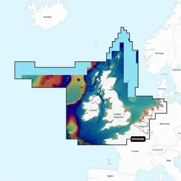 Navionics - Platinum+ Large Marine Chart for UK, Ireland & Netherlands - NPEU628L product image