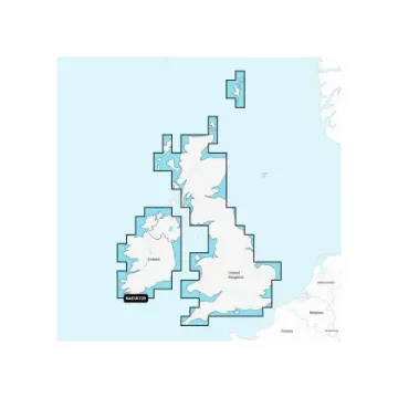 Navionics - SD Card for UK & Ireland Lakes and Rivers - NAEU072R product image