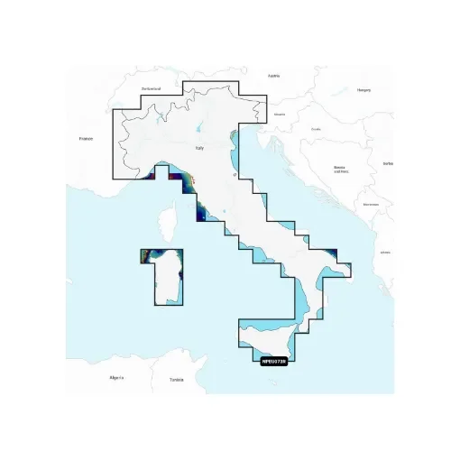 Navionics - Platinum+ SD Card for Italy Lakes & Rivers - NPEU073R product image