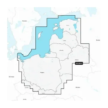 Navionics - Marine Mapping Card for Garmin Sounder - Regular product image