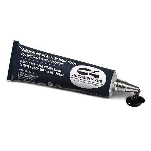 C4 - Neoprene Repair Black Glue - 30g product image