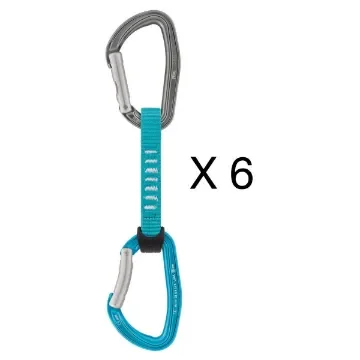 Petzl - DJINN AXESS 11 cm Quickdraws Pack of 6 - M060LC05 product image