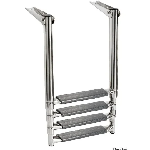 CABESTO - Telescopic Stainless Steel Bath Ladder - 3 or 4 Steps product image