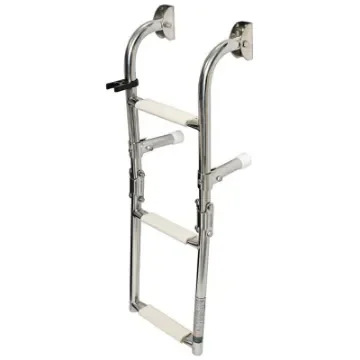Osculati - Folding Stainless Steel Ladder 3 Steps - 49.572.03 product image