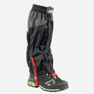 MILLET - High Route Gaiters Black Red - MIS2105 product image