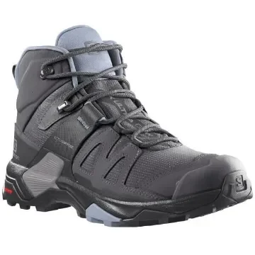 SALOMON - Women's X Ultra 4 Mid GTX Hiking Shoes - Magnet Black Zen Blue product image