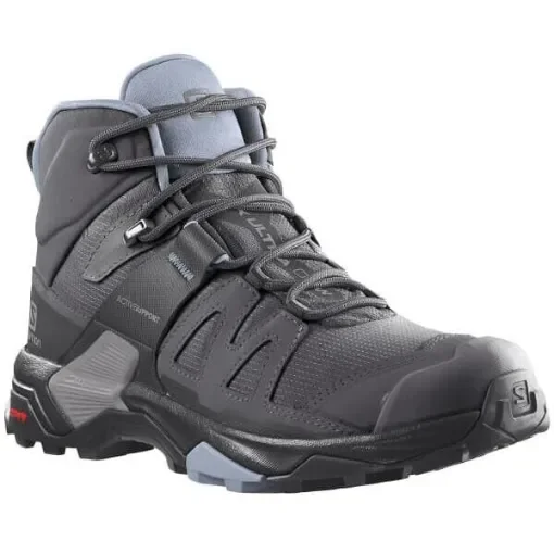 SALOMON - Women's X Ultra 4 Mid GTX Hiking Shoes - Magnet Black Zen Blue product image