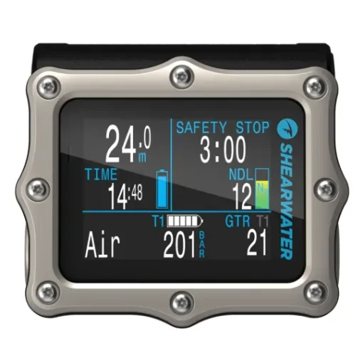 SHEARWATER - Perdix 2 Ti Silver Dive Computer - 13301 product image