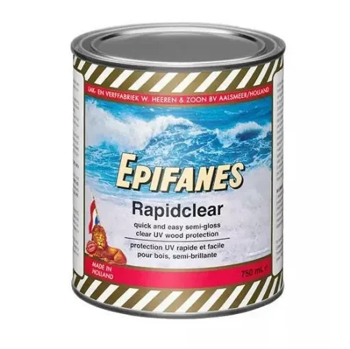 Epifanes - Rapidclear Semi-Gloss Varnish with UV Filter - RCC.750 product image