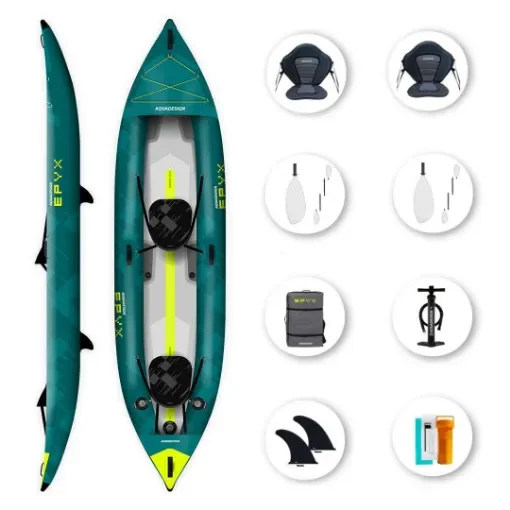Aquadesign - Epyx 380 Inflatable Kayak Pack for 2 product image