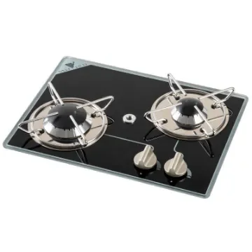 NAVY LOAD - Oblique 2-Burner Gas Hob - Cristal product image