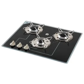 Osculati - Crystal Glass Gas Hob 3 Burners - 50.706.14 product image